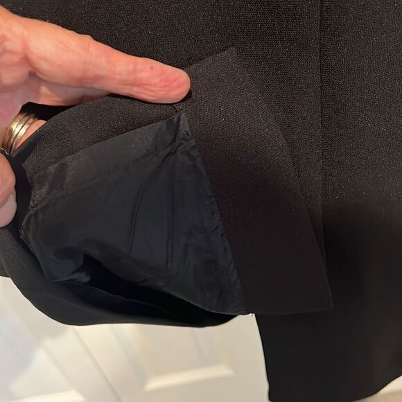 Loft Ann‎ Taylor Black Sleeveless Shift Dress Size 8P - Picture 9 of 10
